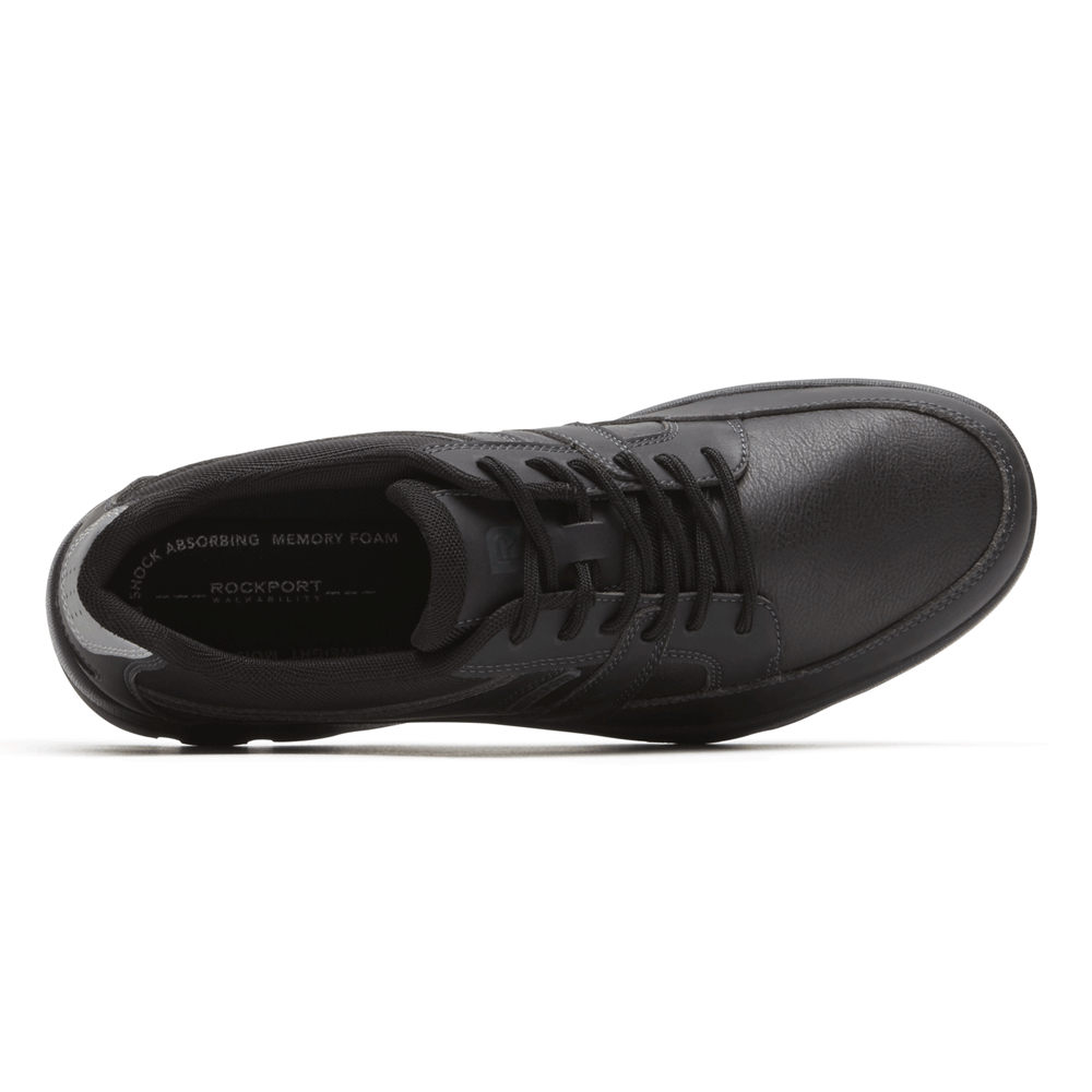 Rockport Joggesko Herre Svart - Get Your Kicks Blucher - UGYI34216